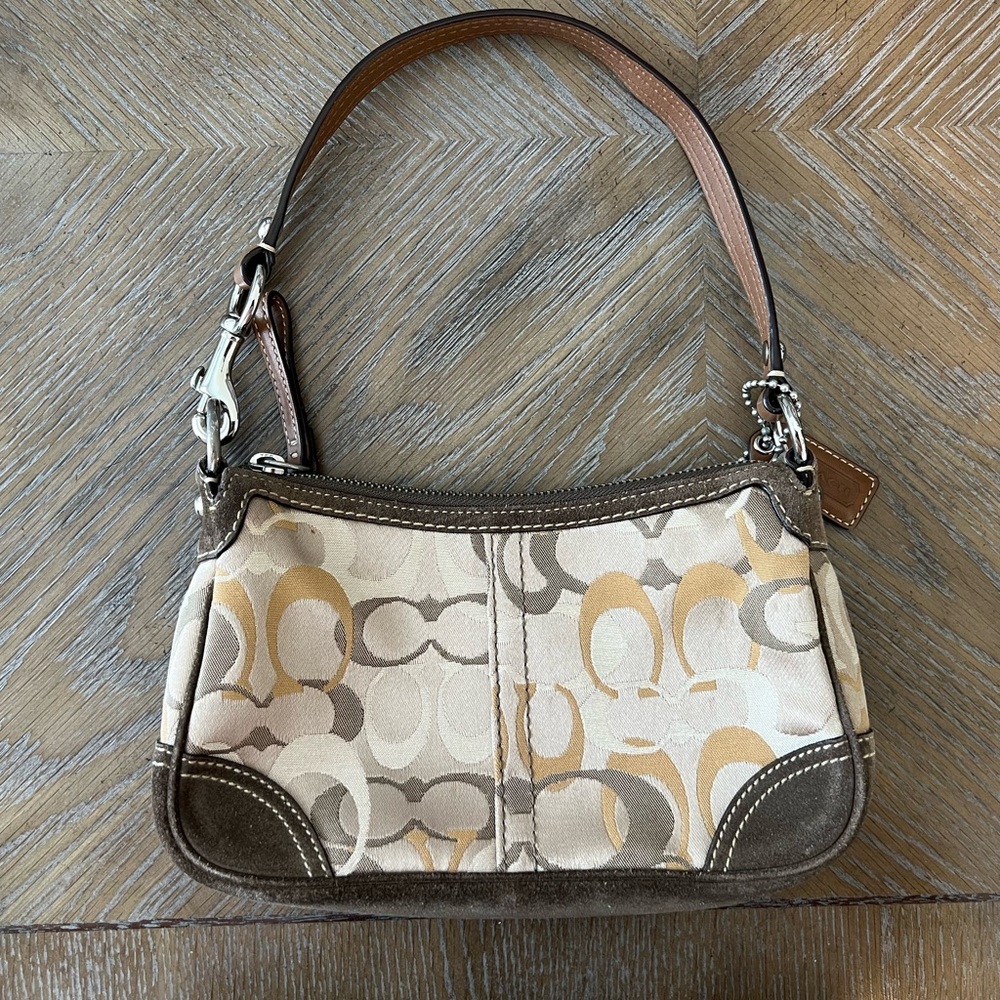 Vintage Coach Signature Mini Purse - Picture 2 of 4
